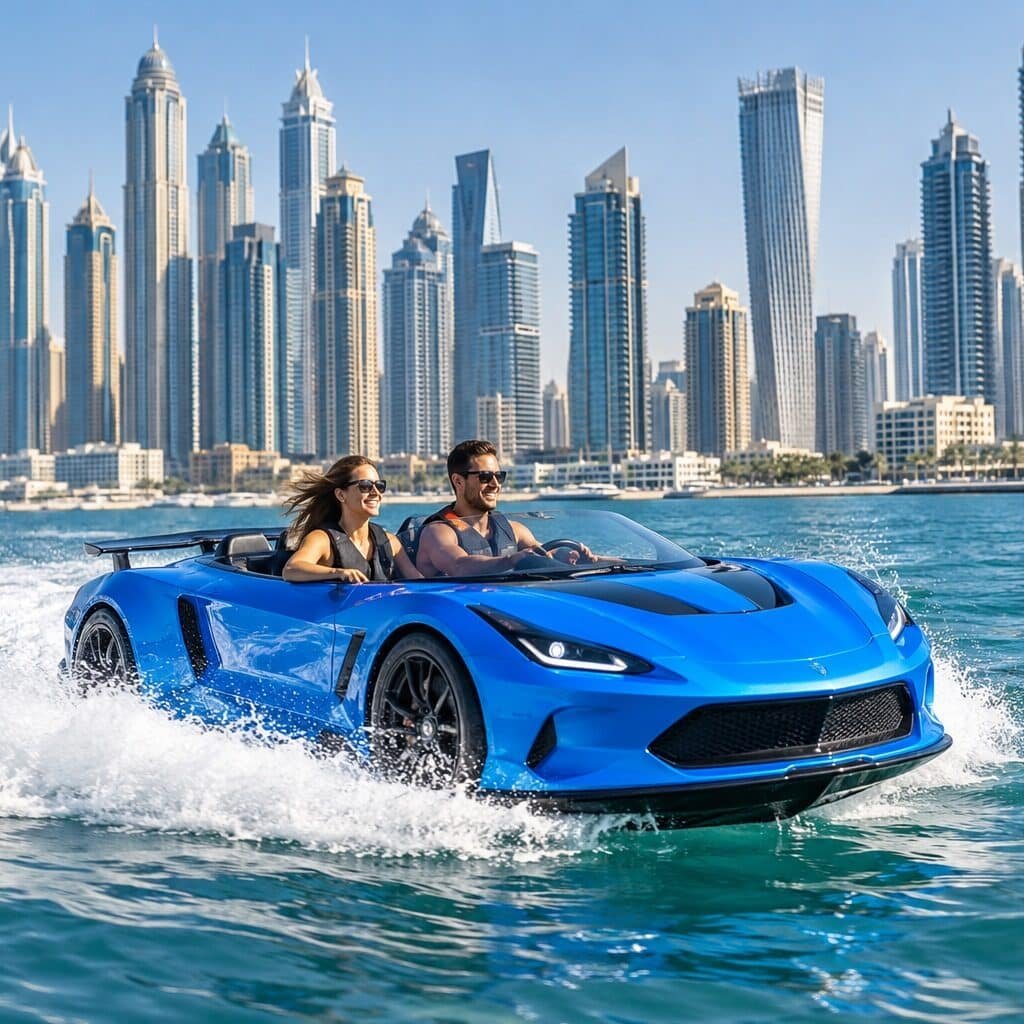 Jet Car Ride in Dubai