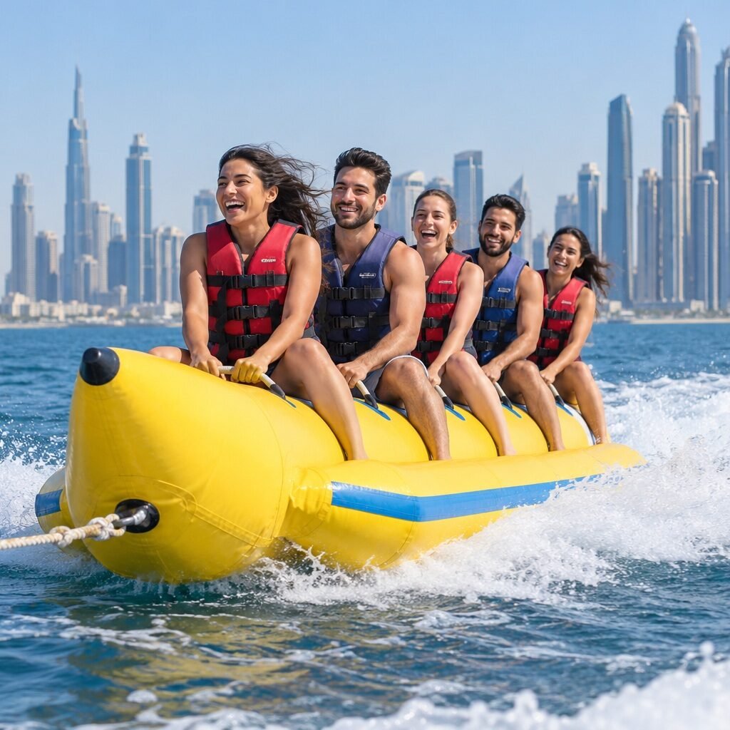 Banana Boat Ride in Dubai