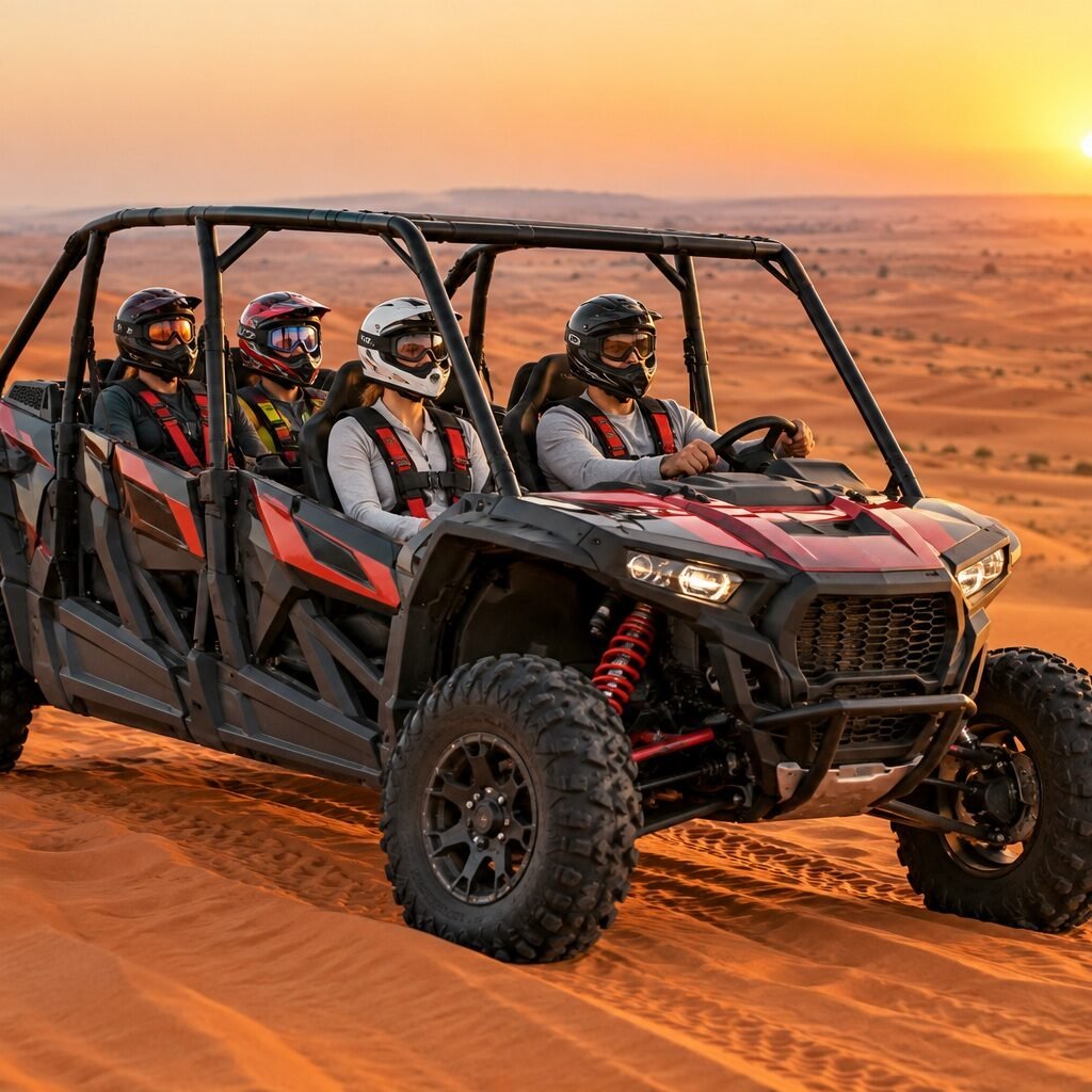 Desert Tour 4-Seater Buggy BBQ Dinner