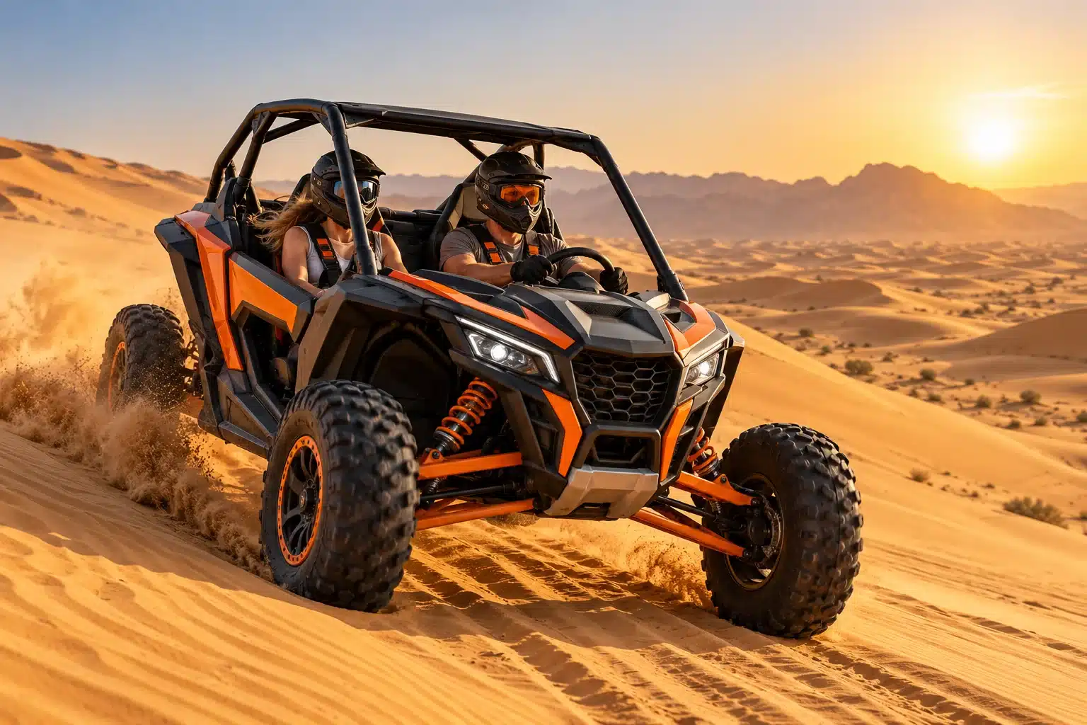 Dune buggy desert excursion