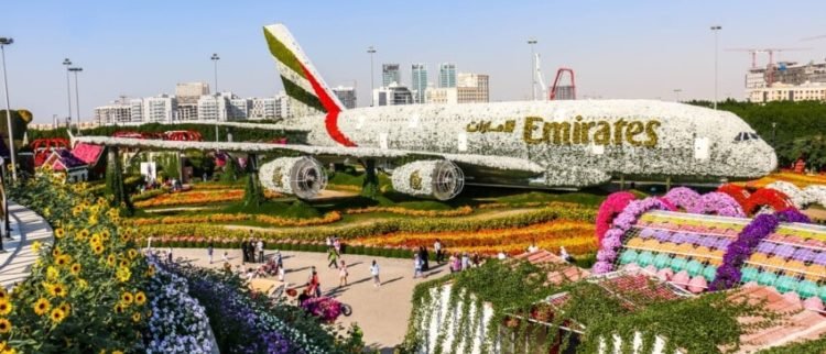 Miracle Garden Emirates A380